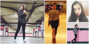 Fashion Cantik nan Elegan Aryani Fitriana, Bikin Wanita Iri Hati