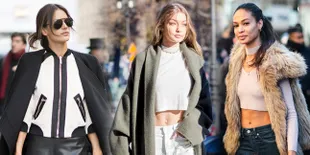 Fashion Model Victoria's Secret di Luar Show, Cantik & Stylish!