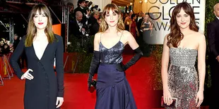 Fashion Red Carpet Ala Dakota Johnson, Seksi dan Super Glamor