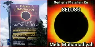 Fenomena Gerhana Matahari, Meme-Meme Ini Bikin Ngakak Total