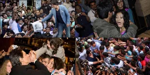 Figur Idola, Galeri Manis Ekspresi Cinta Shahrukh Khan Pada Fans