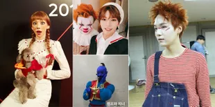 FOTO: 10 Kostum Halloween Terbaik Idol K-Pop, Ada Taeyeon Girls Generation - Suga BTS