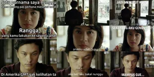 FOTO: 10 Meme Kocak Adegan Rangga & Cinta di Trailer 'AADC 2' 