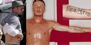 FOTO: 10 Seleb Hollywood Ini Punya Tato yang Nggak Banget