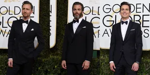 FOTO: 12 Gaya Gentlemen Look Ala Aktor di Golden Globe 2017