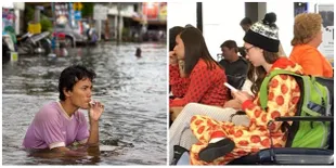 FOTO: 8 Orang Ini Asyik Dengan Kegiatannya & Cuek Dengan Sekitar