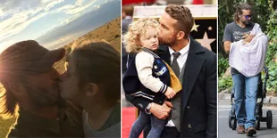 FOTO: 9 Hot Daddy Hollywood Saat Asuh Anak, Ganteng Bikin Meleleh
