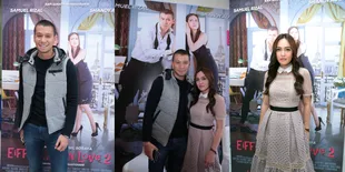FOTO: Adu Akting Lagi, Shandy Aulia dan Samuel Rizal Tak Canggung
