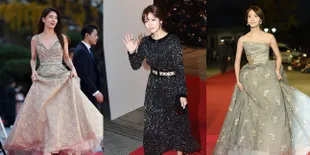 FOTO: Adu Cantik Goddess Korea di Red Carpet 'Asia Artist Awards'