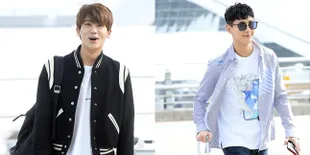 FOTO Airport Fashion Para Pemain 'DO BONG SOON' Berangkat ke Bali