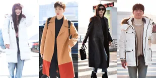 FOTO: Airport Fashion Stylish Bintang Drama Korea Menuju MAMA