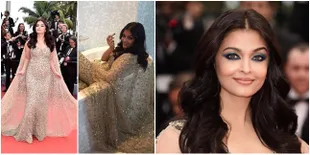 Foto Aishwarya Rai di Cannes, Gagal Perfect Karena Perut Buncit