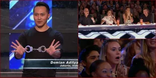 FOTO: Aksi Ngeri Demian di AGT 2017, Berbahaya & Bikin Melongo