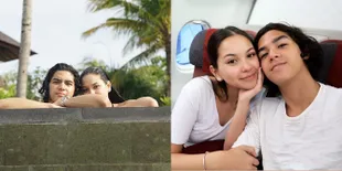 FOTO: Al Ghazali - Alyssa Daguise Lepas Kangen - Liburan ke Bali