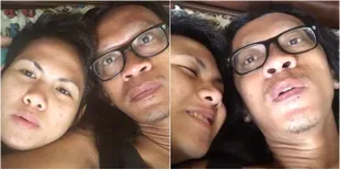 FOTO: Aming & Evelyn Sayang-Sayangan di Atas Kasur, Mesra Banget!