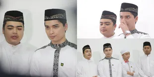 FOTO: Anak Ustaz Arifin Ilham, Tetap Terlihat Tegar Meski Berduka