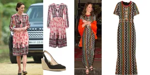 FOTO: Anggun - Casual, Intip Detail OOTD Kate Middleton di India 