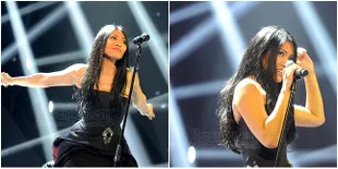 Foto Anggun C Sasmi Pukau X Factor Indonesia