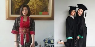 FOTO: Anggun, Potret Kebahagiaan Shaloom Razade Saat Wisuda SMA
