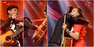 Foto Ariel NOAH Peluk Penggemar dan Beri Hadiah Gitar di Gala XXI
