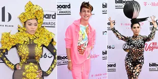 FOTO: Artis Bergaun Terburuk di Billboard Awards, Bikin Melongo!