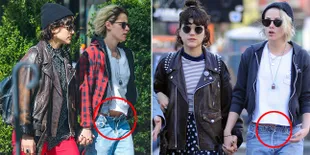 FOTO: Asyik Kencan, Kristen Stewart Tak Sadar Celananya Terbuka