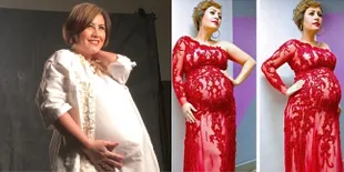 FOTO: Baby Bump Makin Besar, Cynthia Lamusu Flawless Saat Hamil 