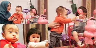 FOTO: Baby Gempi & Rafathar Lagi Kencan, Duo Gembul Menggemaskan!