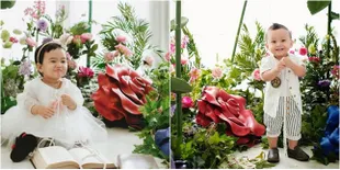 FOTO: Baby Raja & Ratu Keponakan Syahrini Bergaya Negeri Dongeng!