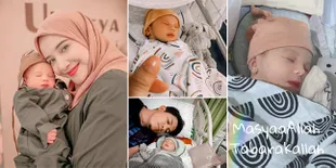 Foto Baby Ukkasya Saat Tertidur Lelap, Wajah Tampan dan Bibir Merahnya Curi Perhatian