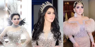FOTO Bagai Princess, Ini Deretan Headpiece Syahrini Karya Rinaldy