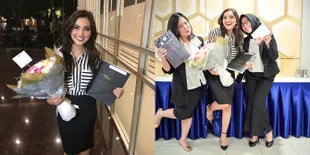 FOTO: Bahagia dan Cantiknya Ashanty, Lulus S2 Dengan Nilai A