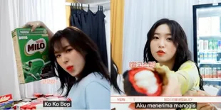Foto Bahagia Red Velvet Makan Ala Prasmanan Saat di Indonesia, Yeri Suka Manggis - Wendy Paling Heboh