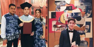 FOTO: Bahagia Usai Wisuda, Teuku Rassya Bakal Kuliah di Inggris