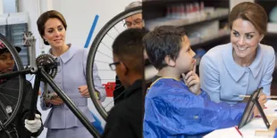 FOTO: Bak Jackie O, Kate Middleton Cantik & Rapi Kunjungi Belanda