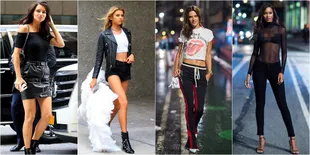 FOTO: Bak Runway di Jalanan, Saat Para Angel Fitting Untuk VSFS
