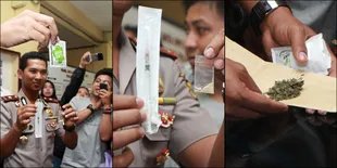 Foto Barang Bukti Narkoba Milik Roger Danuarta - Positif Narkoba