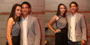 FOTO: Bareng Fandy Cristian, Dahlia Poland Tegaskan Masih Muslim