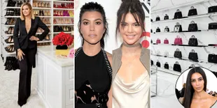 FOTO Battle Isi Lemari Keluarga Kardashian vs Jenner, Mewah Mana?