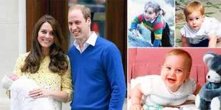 FOTO: Bayi-Bayi Bangsawan di British Royal Family, Super Lucu!
