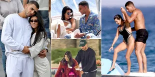 FOTO: Beda 14 Tahun, Kourtney Kardashian & Younes Romantis Abis!