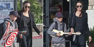 FOTO: Belanja Bareng Shiloh, Apa Sih Yang Dibeli Angelina Jolie?