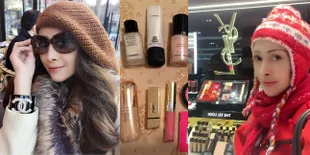 FOTO: Belanja Make-Up Mewah, Riana Rara Kalsum Terbang ke Paris