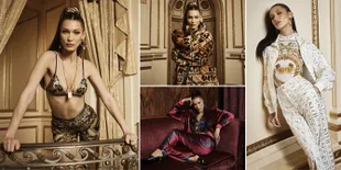 FOTO: Bella Hadid di Campaign Terbaru Versace, Cantik & Glamor!