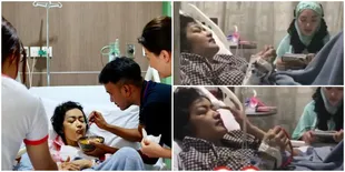 FOTO: Belum Membaik, Julia Perez Disuapi - Dibacakan Surah Yasin