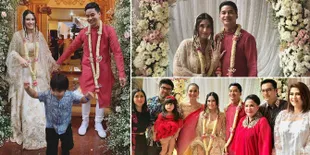 FOTO Beradat India, Yuk Intip Acara Lamaran Adly Fairuz & Angbeen