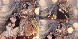 FOTO: Bergelimang Emas, Arsy Aurel Ashanty Bak Keluarga Kerajaan