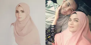 FOTO: Berhijab Cantik, Niza Istri Enji Bikin Netizen Jatuh Hati