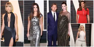 FOTO: Taylor Swift - Anne Hathaway, After Party Oscar Super Mewah