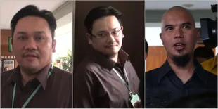 FOTO: Bertemu Dhani di Sidang, Farhat Abbas Sakit Berwajah Pucat